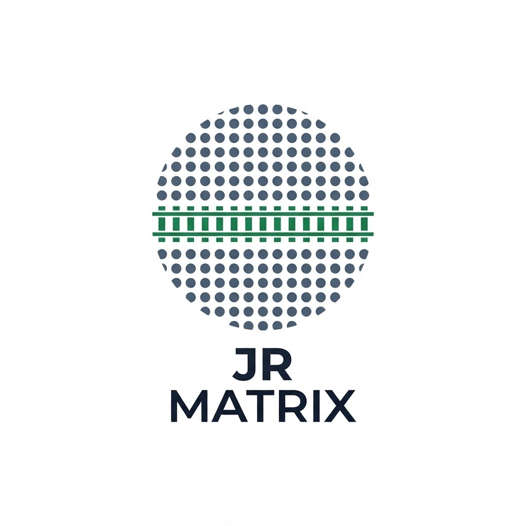 JR Matrix Logo 49 — Dot Ring Track