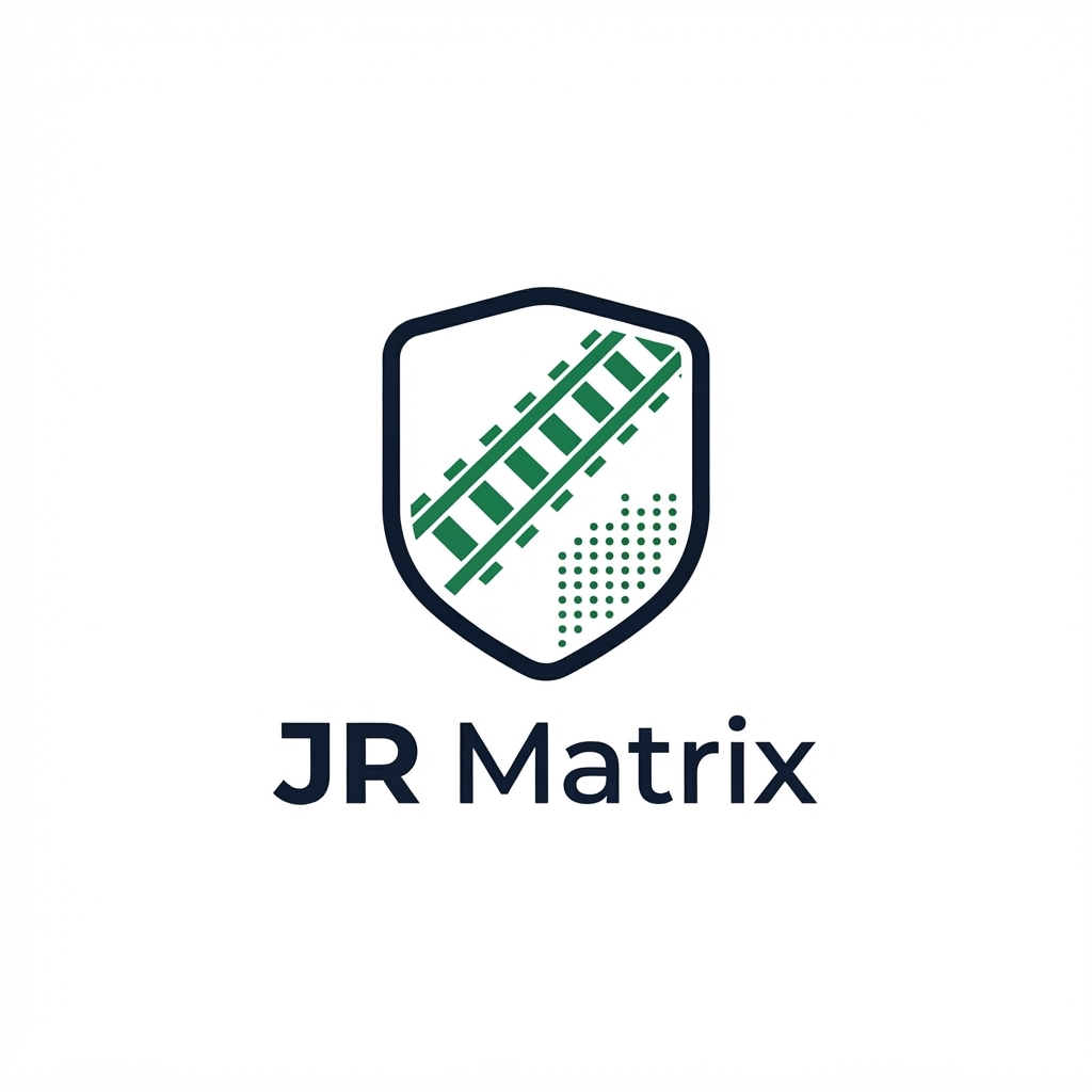 JR Matrix Logo 21 — Track Shield