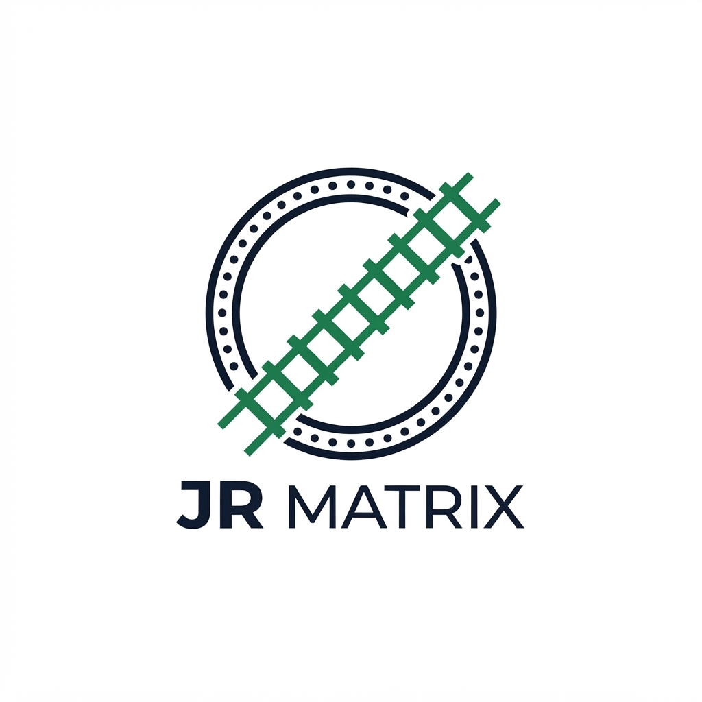 JR Matrix Logo 74 — Diagonal Cut Ring