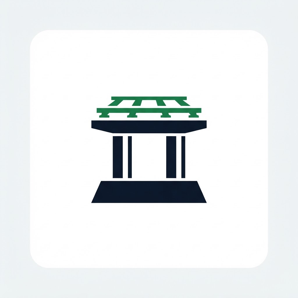 JR Matrix Logo 95 — Pilecap Twin