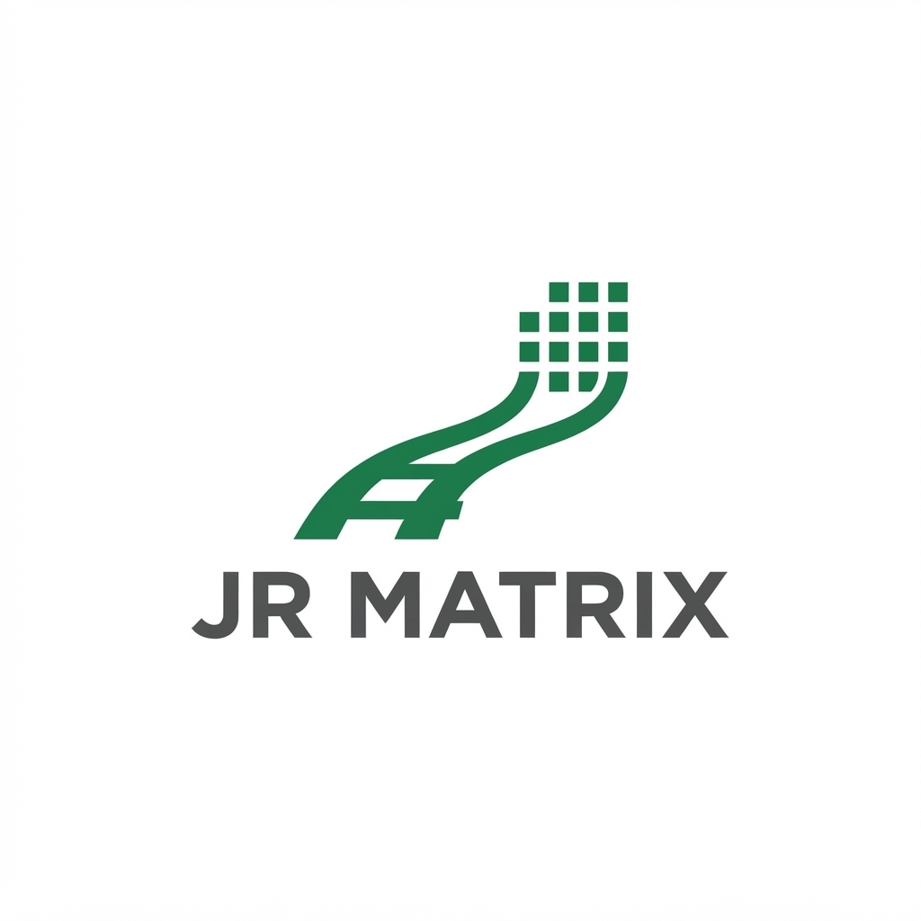 JR Matrix Logo 13 — Tracks-to-Grid Sweep