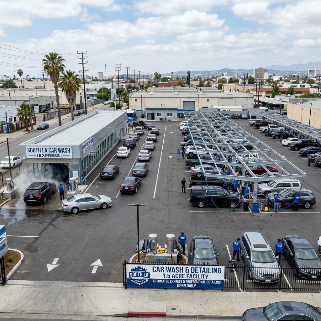Giant South LA Car Wash & Real Estate