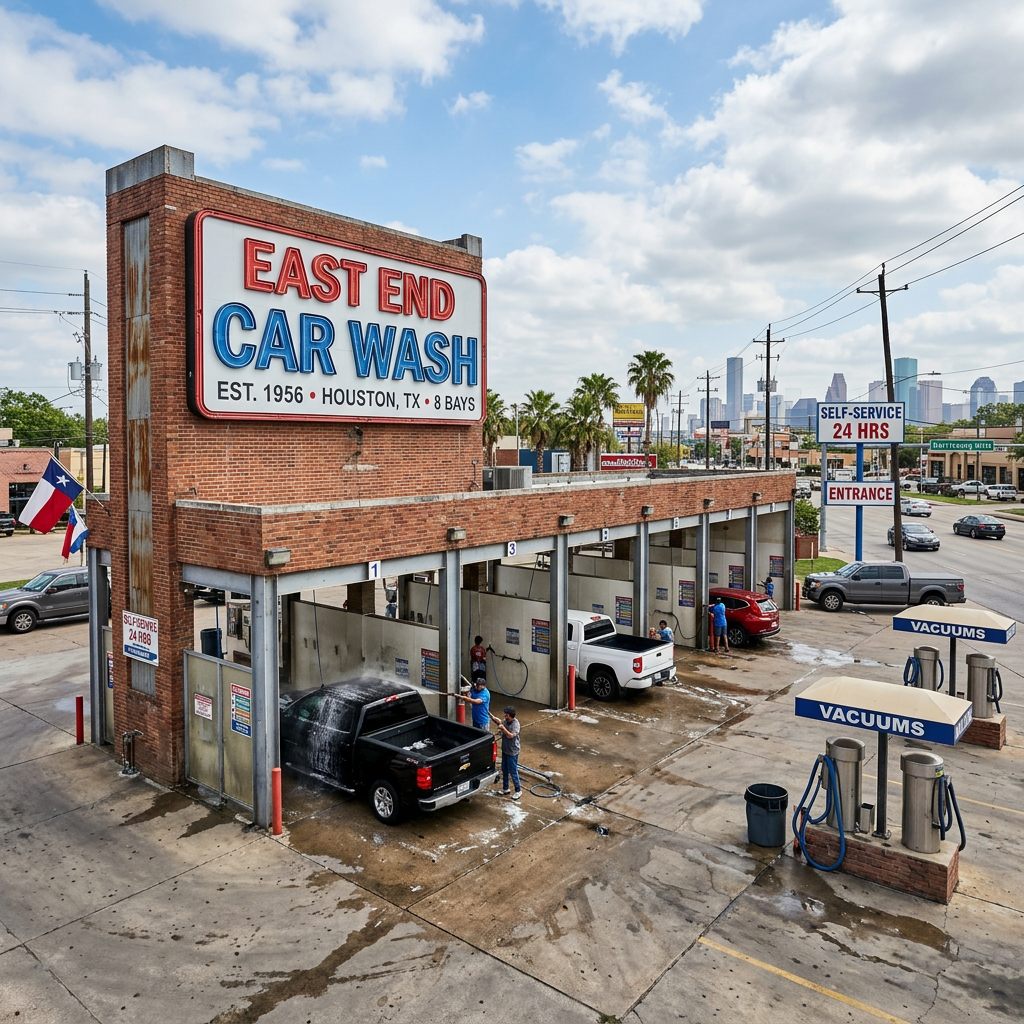 East End Car Wash Landmark