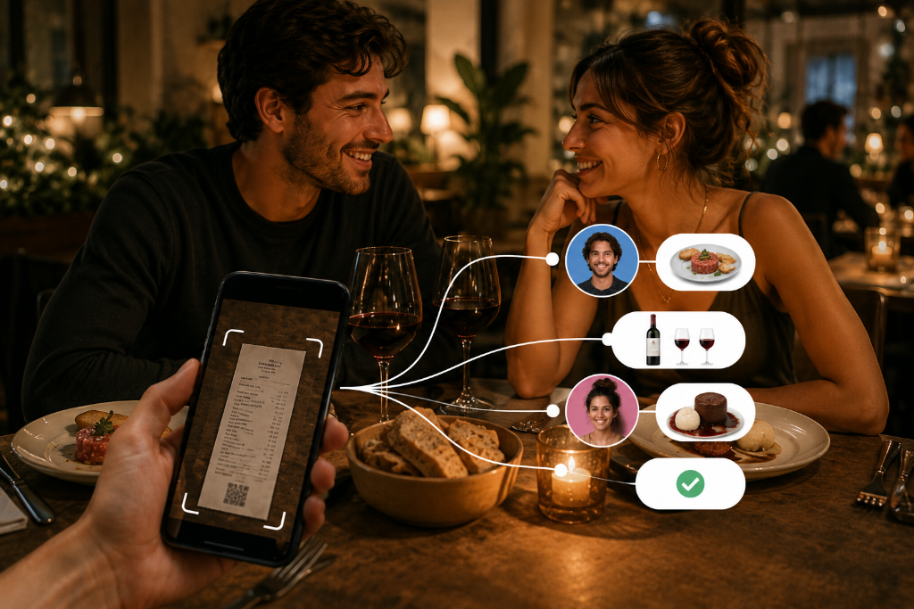 Couples splitting shared costs