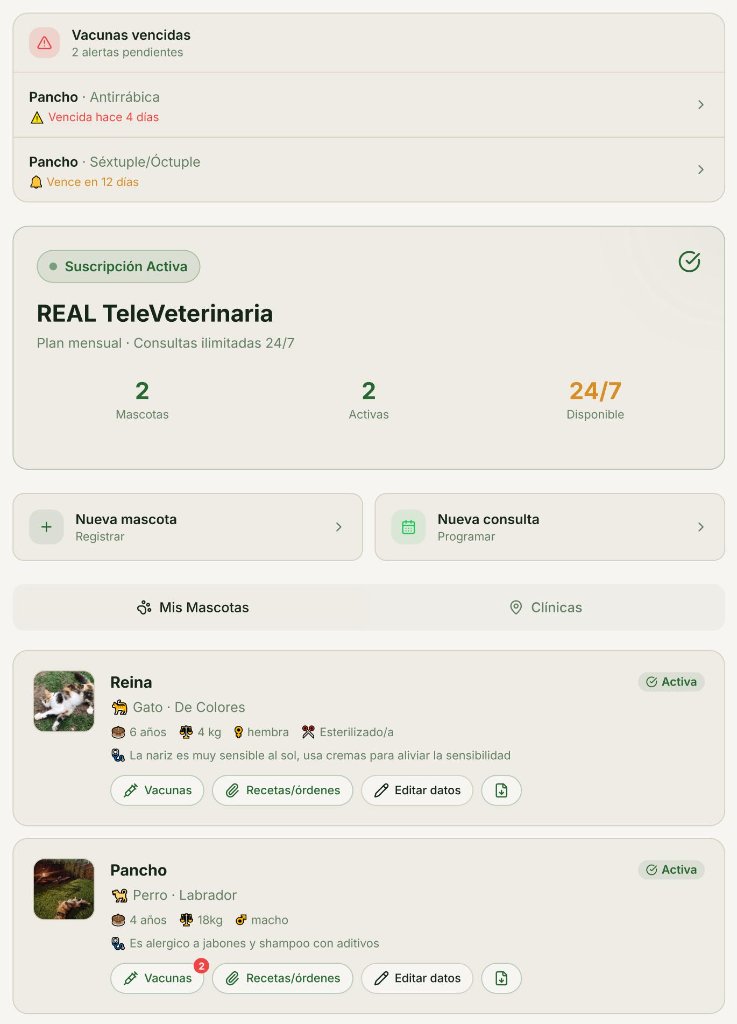 Veterinaria con historias clínicas digitales