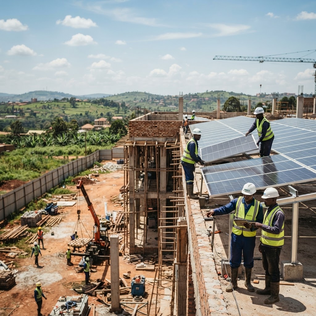 Harnessing Solar Energy for Sustainable Construction Projects in Uganda
