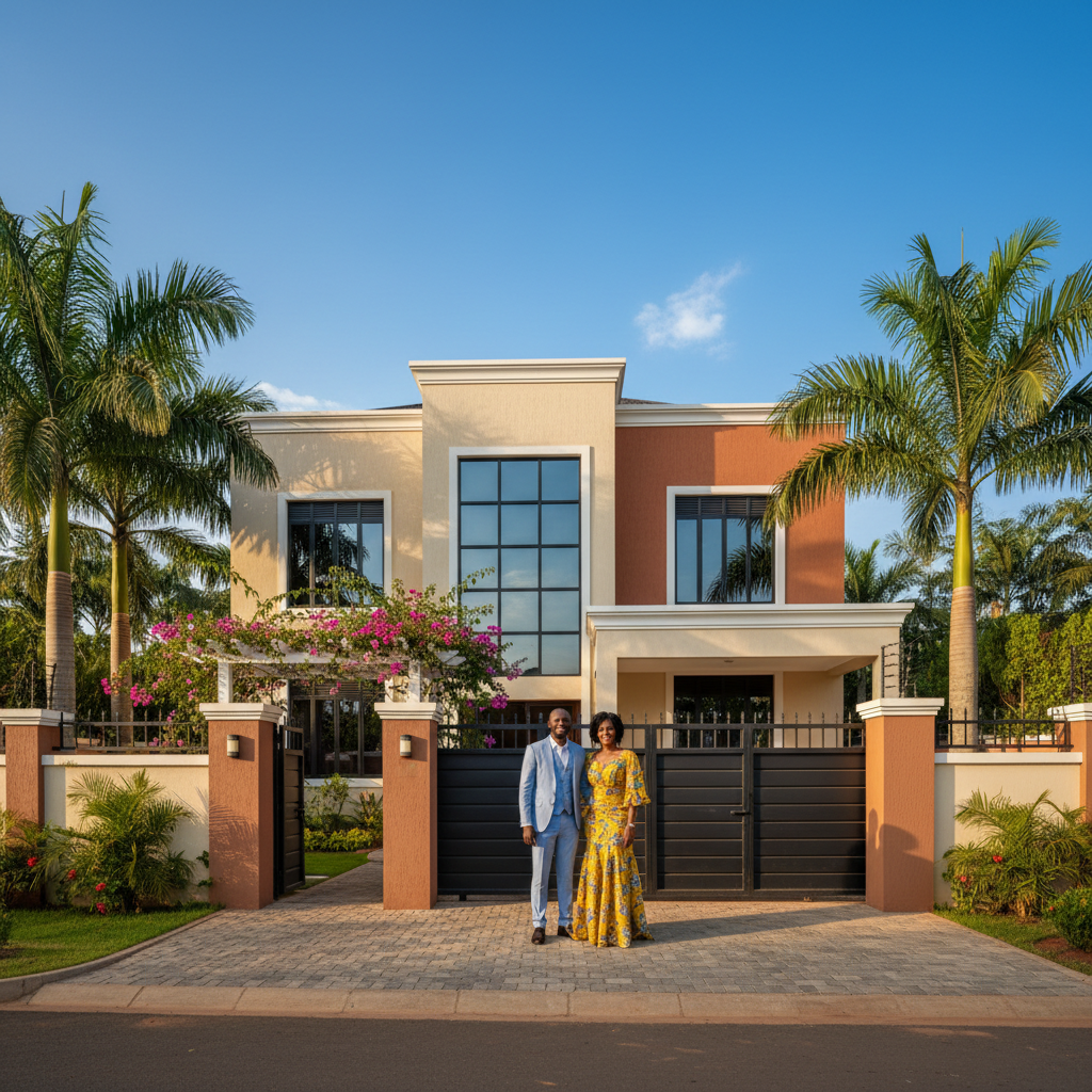 Modern residential property — Uganda