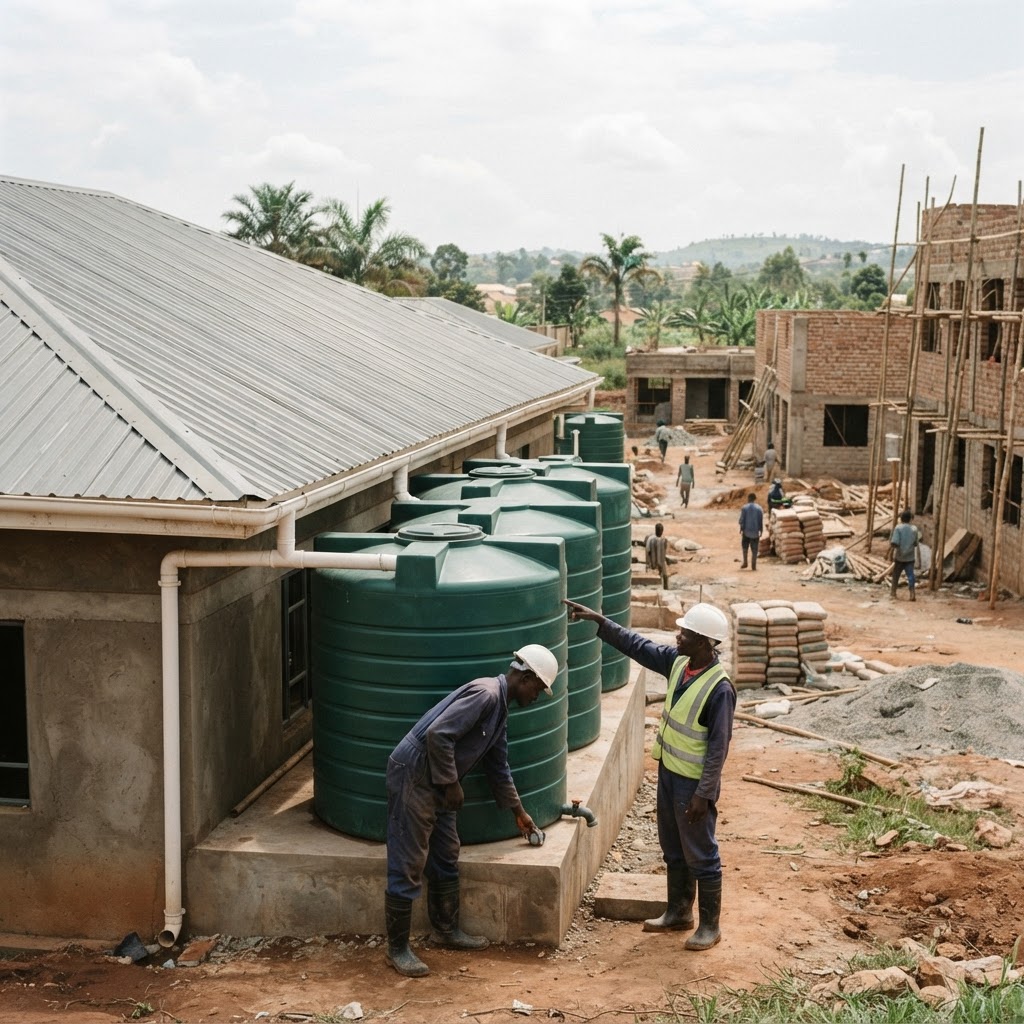 Mastering Water Harvesting Solutions for Sustainable Construction in Uganda