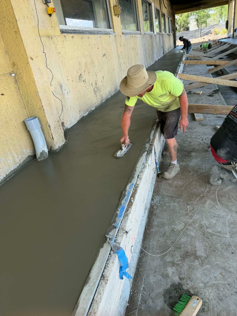 Concrete work
