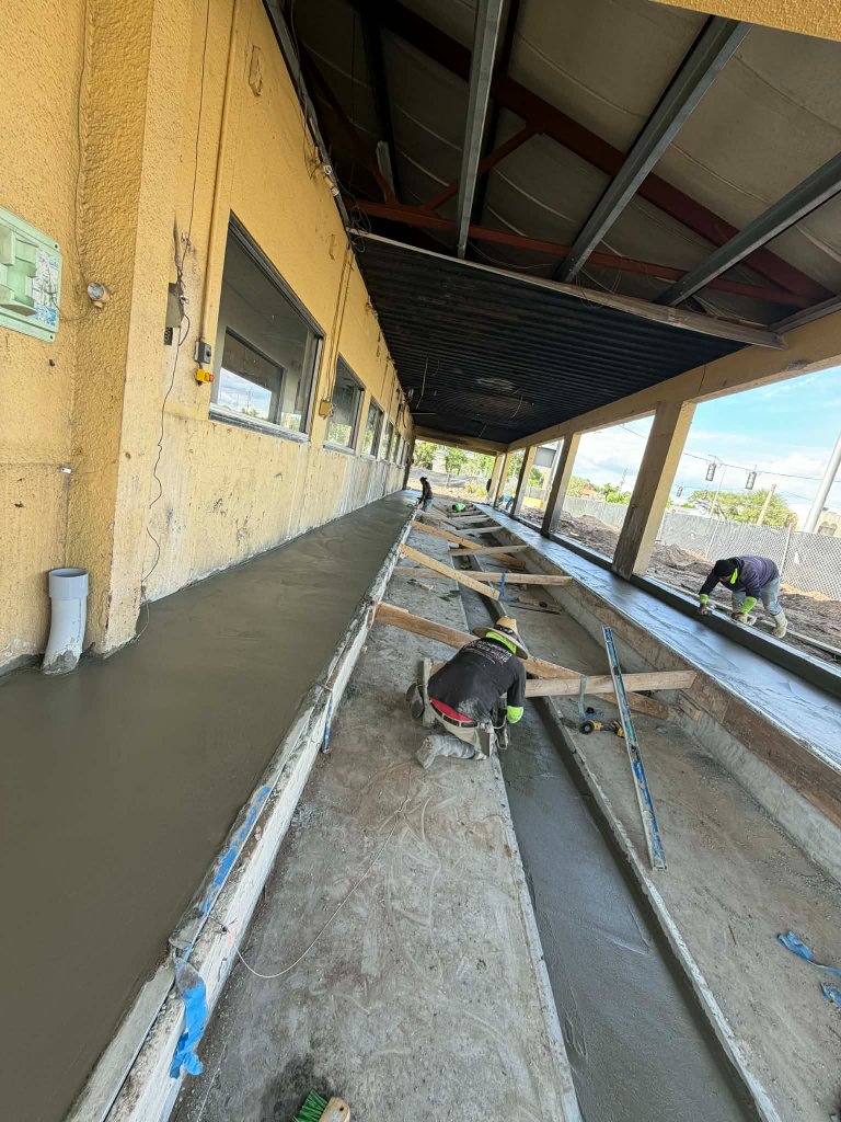 Concrete work