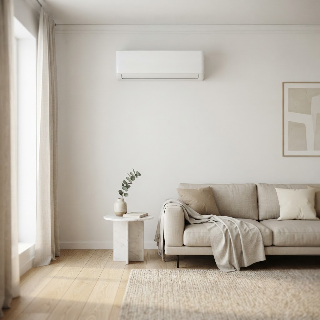 Thermopompe murale en résidence