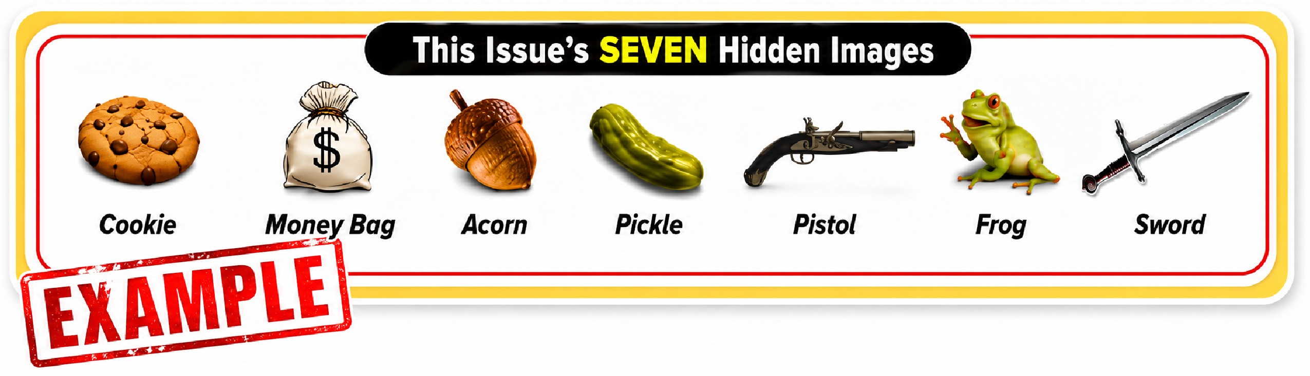The 6 Hidden Symbols and Bonus Image