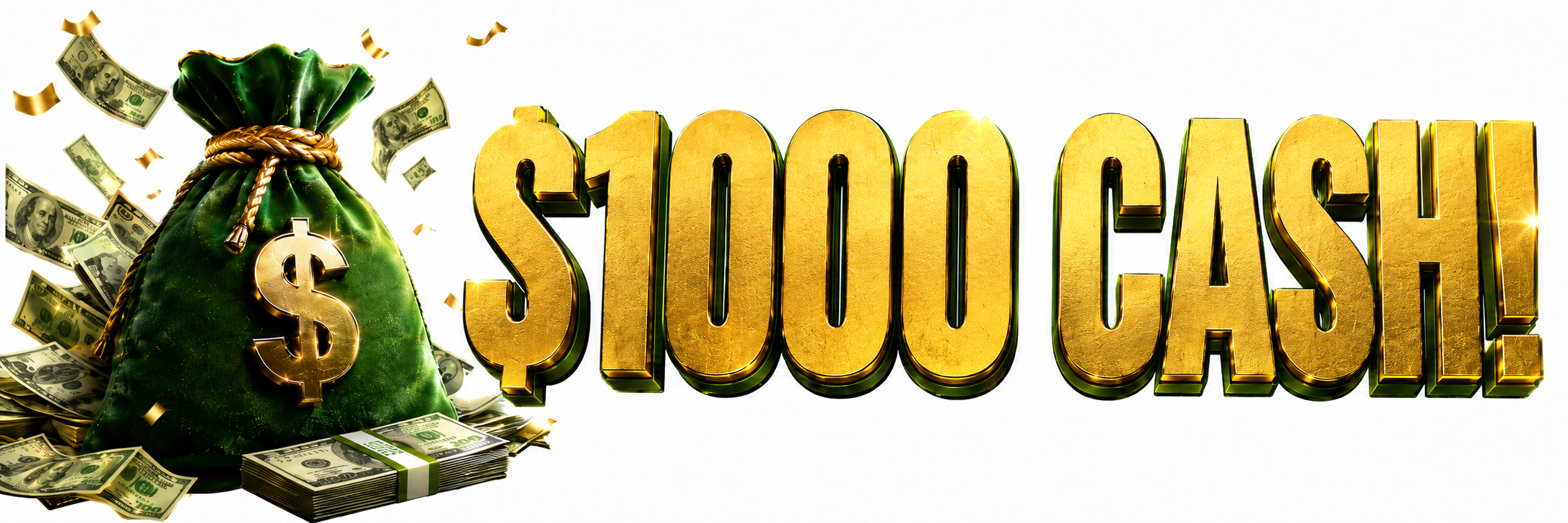 $1,000 Cash Prize Drawing