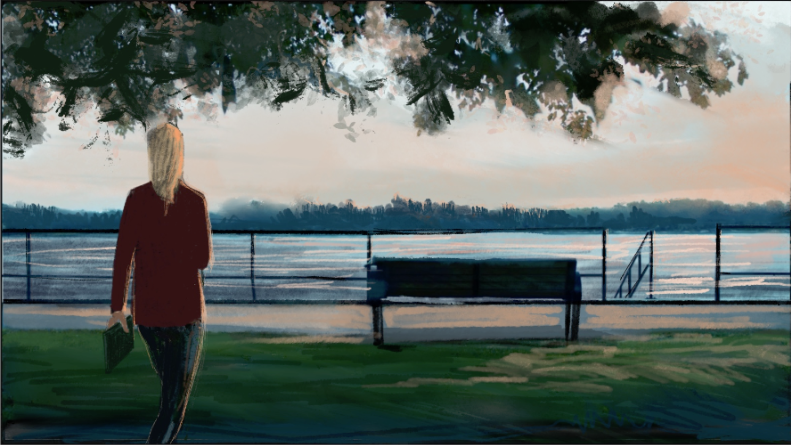 Meaningful farewells storyboard frame 2