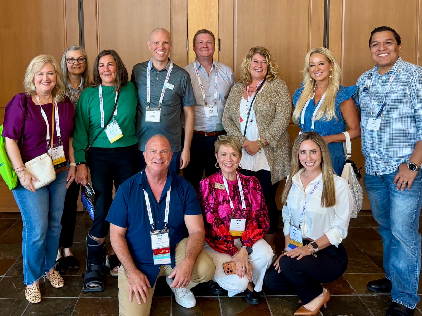 Scott Fischer presenting at a national senior care conference
