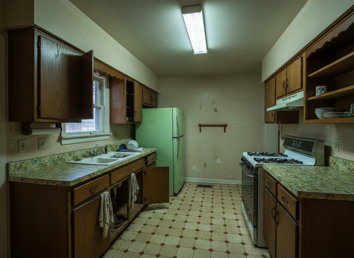 The Arden Kitchen before transformation