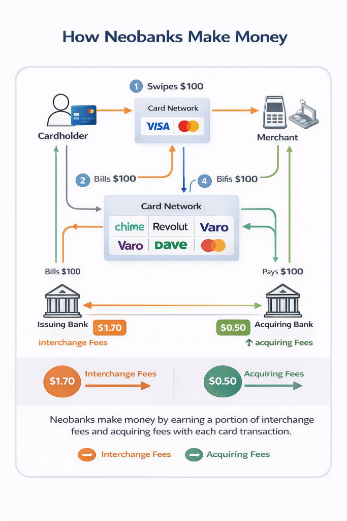 How Neobanks Make Money