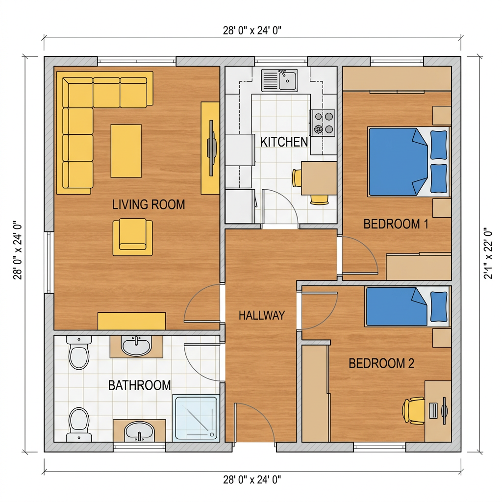 Home floor plan layout