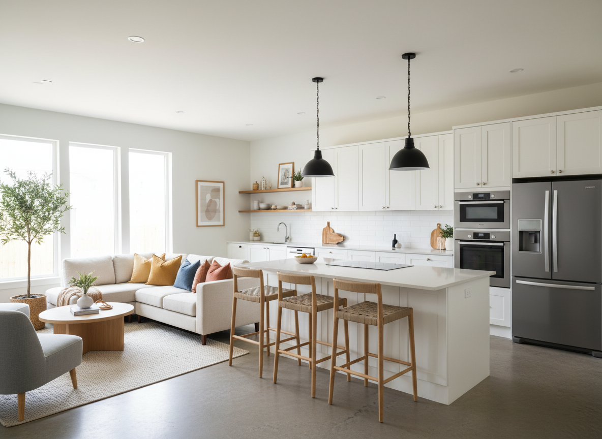 Kitchen & Common Areas