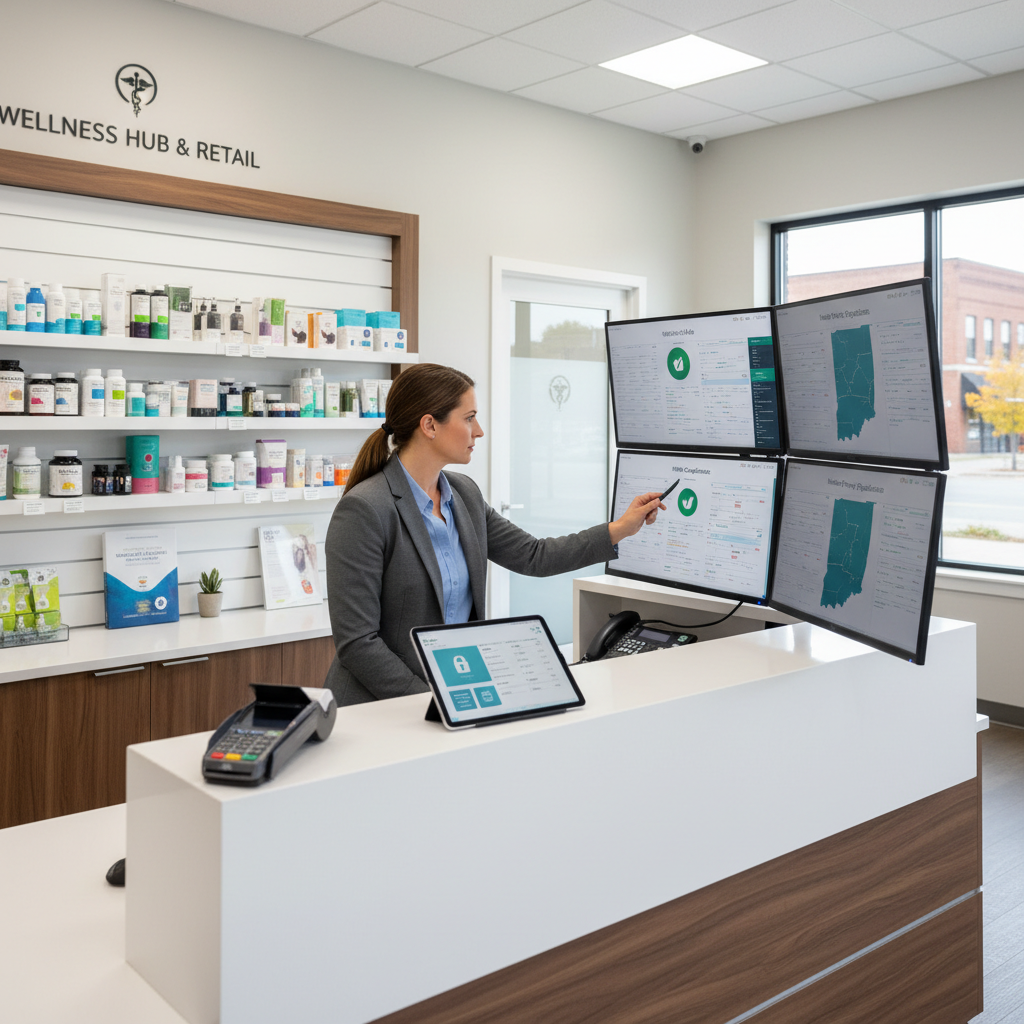 Navigating the Compliance Collision in Hybrid Healthcare-Retail Environments