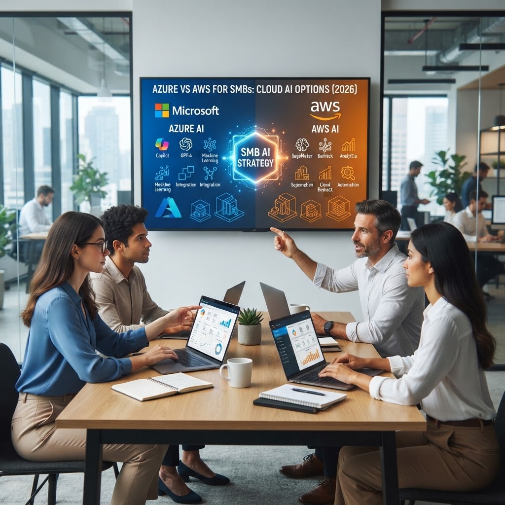 Navigating the AI Landscape: Azure vs AWS for SMBs in 2026