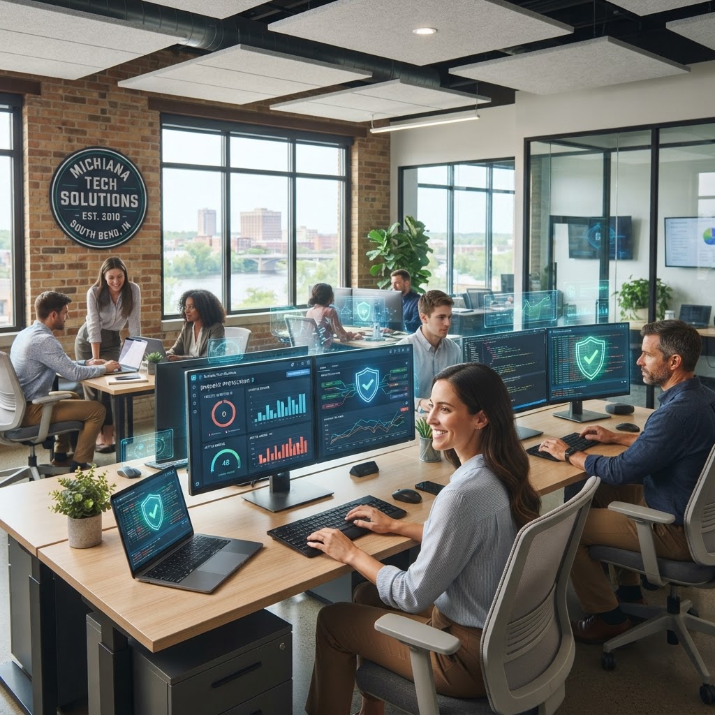Cybersecurity and EDR Adoption for Michiana SMBs