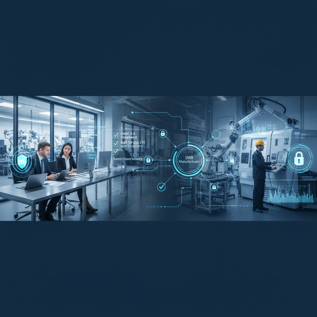CMMC 2.0 Compliance and Supply Chain Security for SMB Manufacturers
