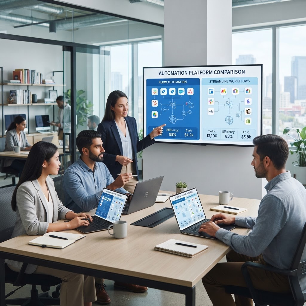 How SMBs Can Choose Between Zapier and Make for AI Workflow Growth