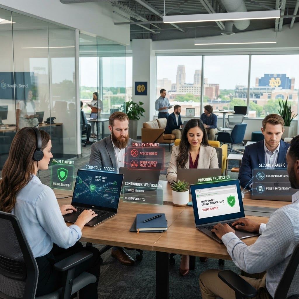 Zero-Trust Architecture for Michiana SMBs