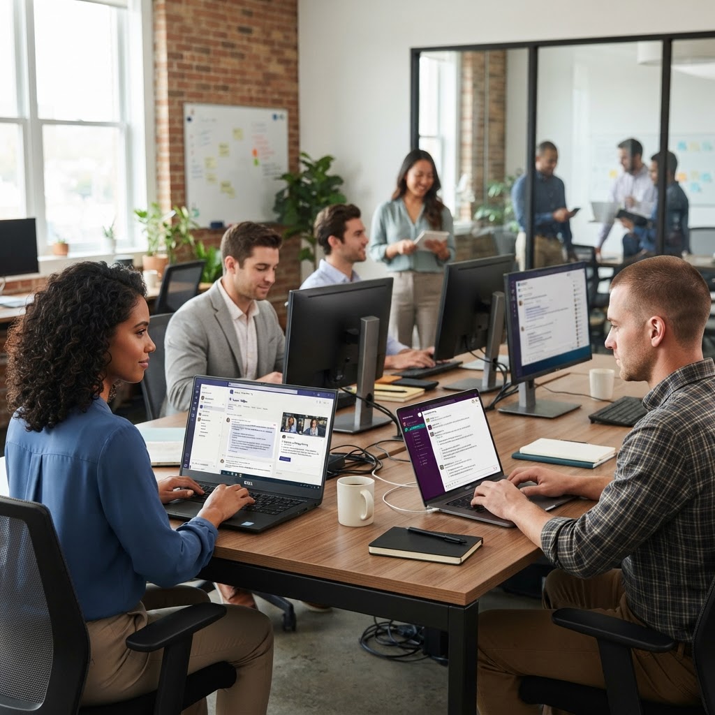 Combating Collaboration Overload With AI Summaries in Slack and Microsoft Teams