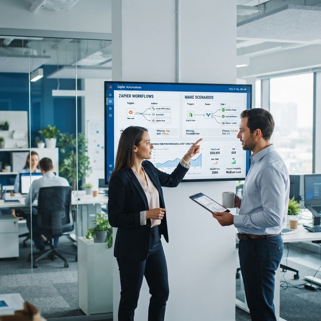 Zapier vs. Make for SMB AI Automation: Choosing the Right Platform at the 2026 Cost-Complexity Tipping Point