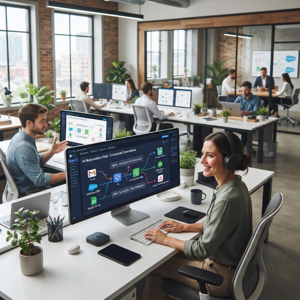 Beyond Simple Automation: How SMBs Can Use AI Agents to Eliminate Repetitive Office Work