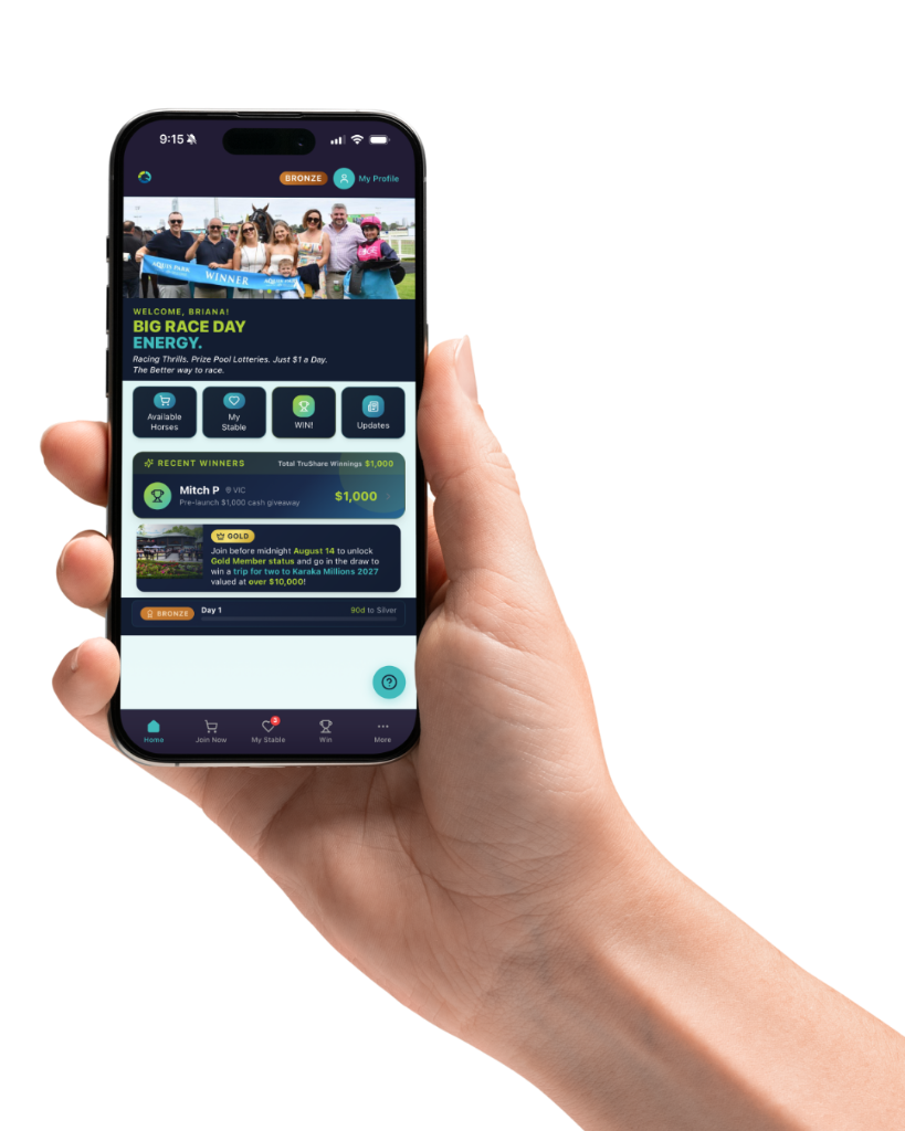 TruShare app dashboard