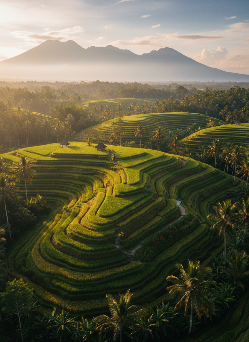 Terrazas de Arroz de Bali