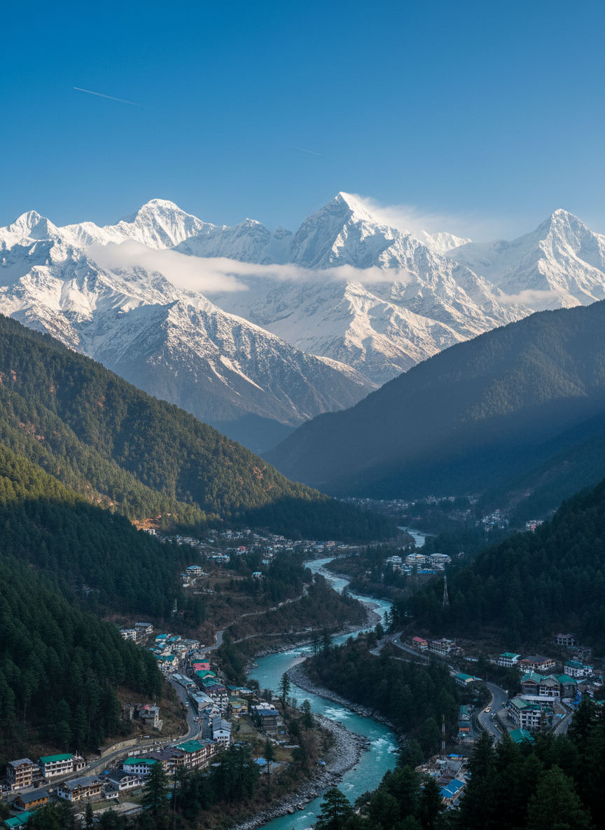 Montañas de Manali