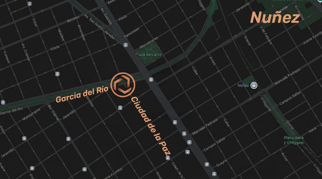 Ubicación TramarT Design - Nuñez, Buenos Aires
