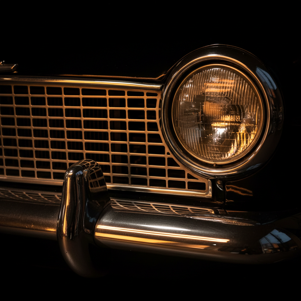 Classic car detail
