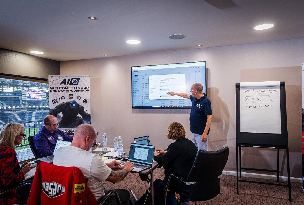 Attendees engaged in workshop session