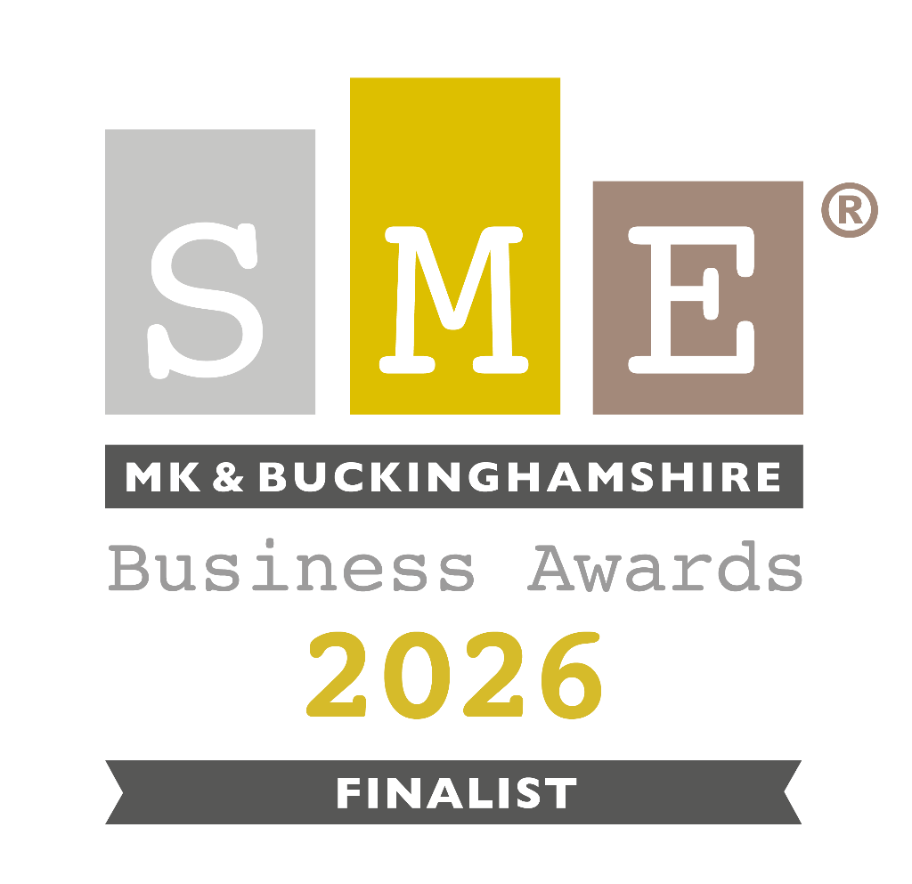 SME MK & Buckinghamshire Business Awards 2026 Finalist — accreditation logo
