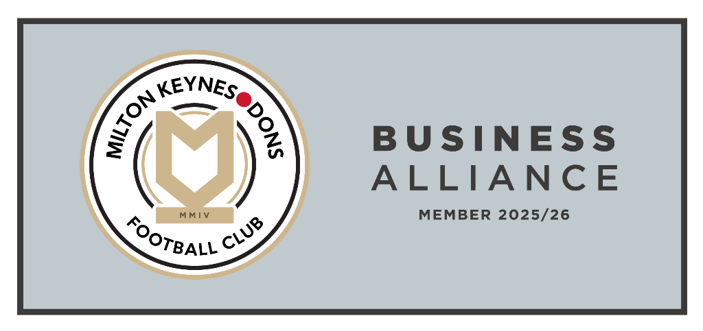 MK Dons Business Alliance 2025/26 — accreditation logo