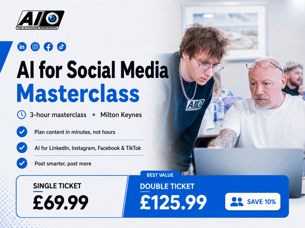 AI for Social Media Masterclass
