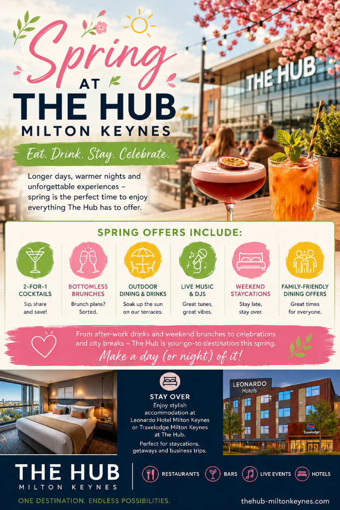 Spring at The Hub Milton Keynes graphic created during the AI Cyclops workshop