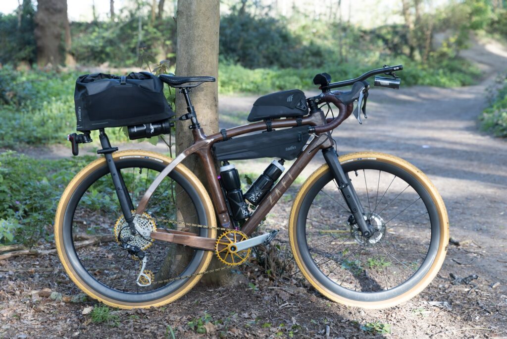 Zafi fully loaded with Tailfin bags for expedition