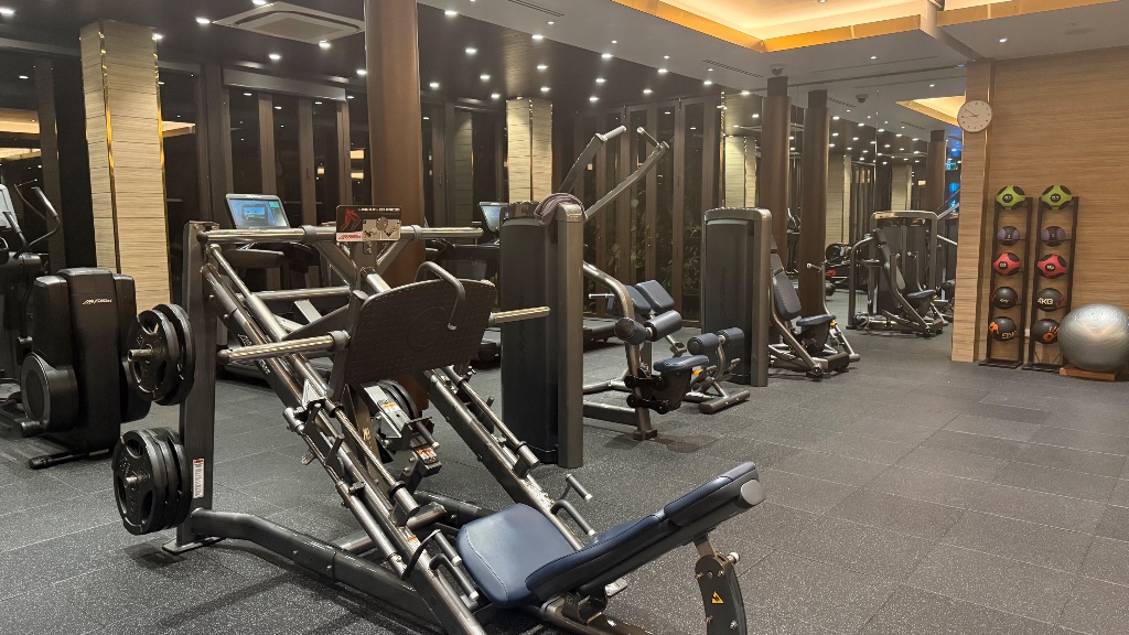 The fitness centre