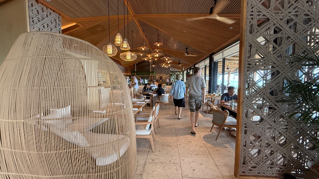 Aow Thai restaurantl also the breakfast dining room