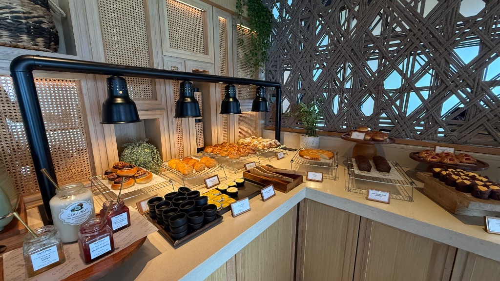 Pastry counter