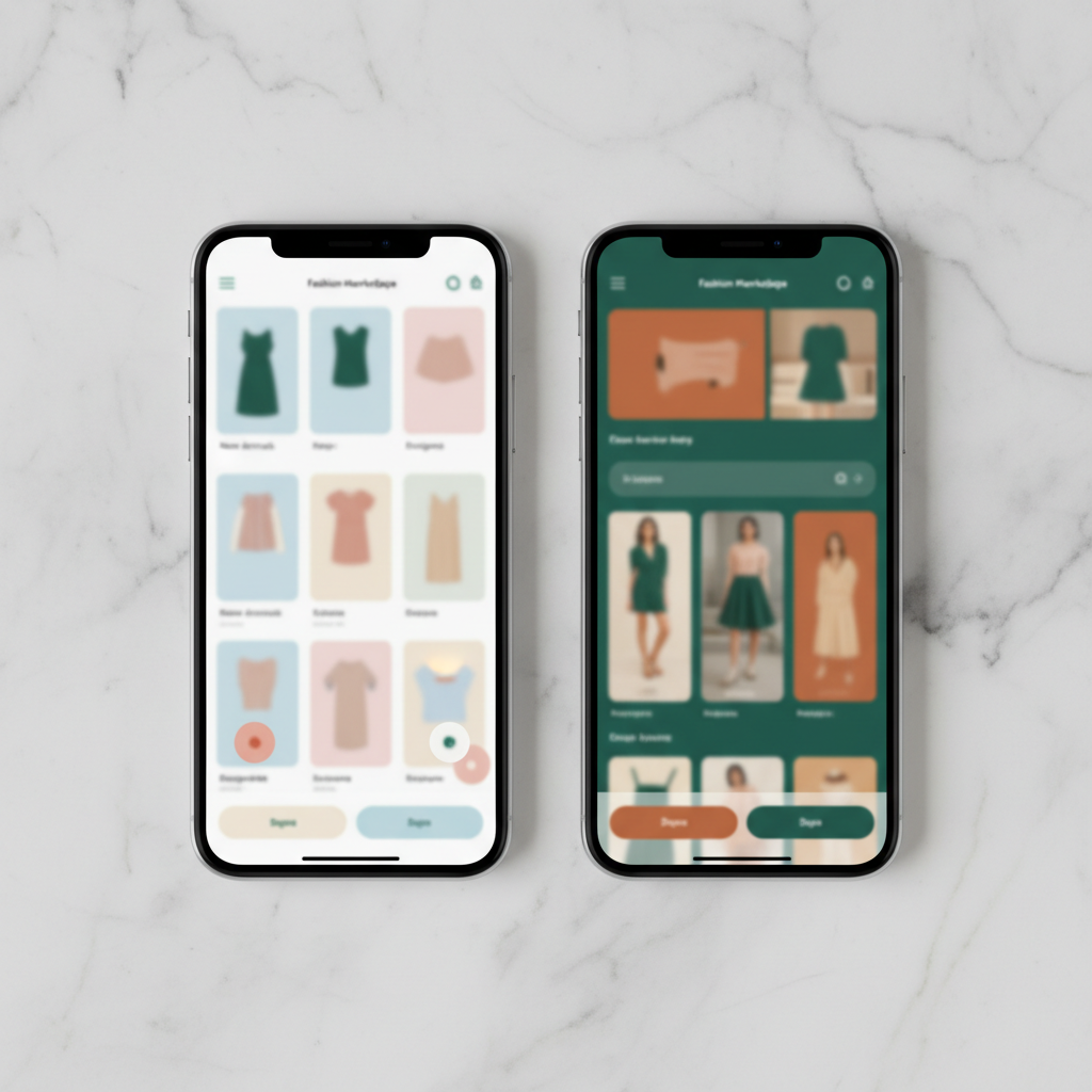 Smartphone avec recherche Leboncoin pour trouver des articles à revendre plus cher sur Vinted