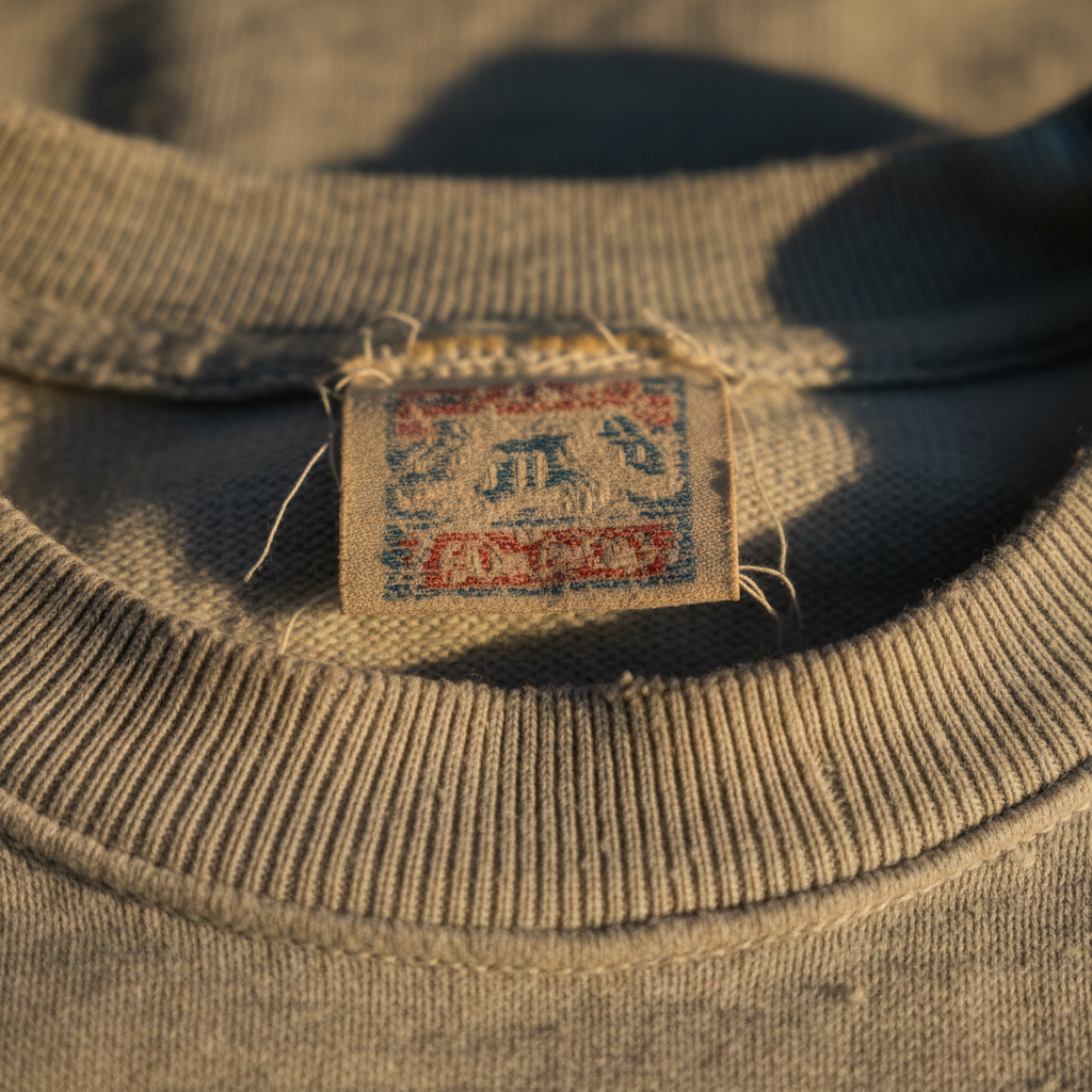 Étiquettes et logos de vêtements vintage années 90 Y2K à identifier pour la revente sur Vinted