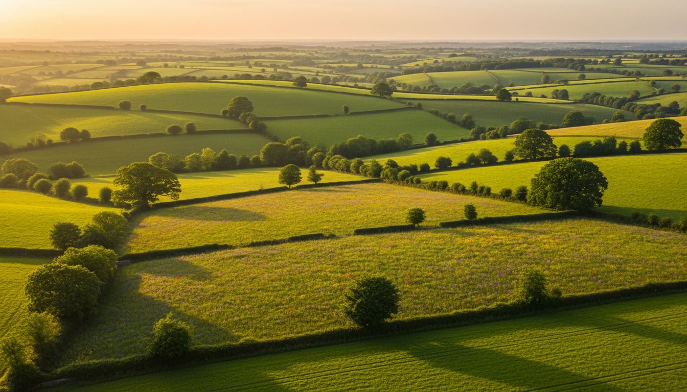 Countryside landscape