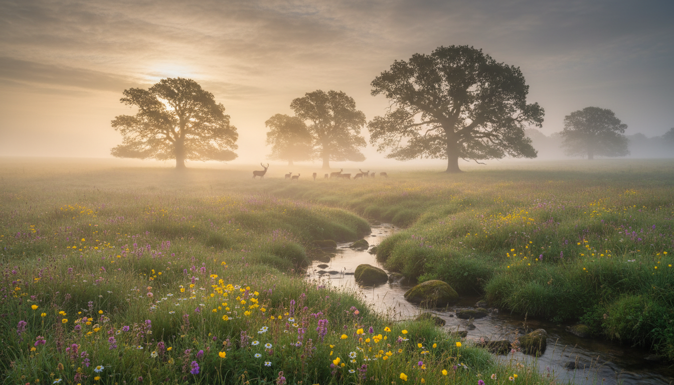 Countryside landscape
